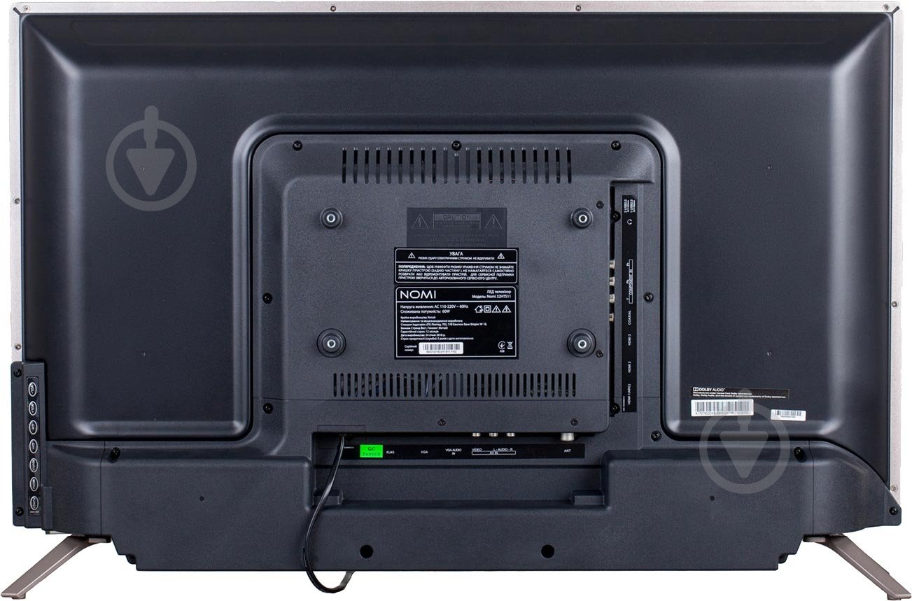 Телевизор Nomi 32HTS11 Titanium Metallic - фото 3 Телевизор Nomi 32HTS11 Titanium Metallic - фото 3
