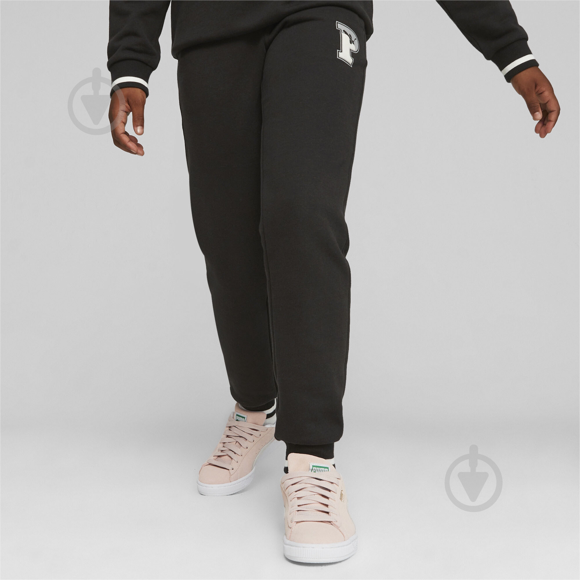 Брюки Puma PUMA SQUAD SWEATPANTS FL G 67644501 р. 128 черный - фото 3