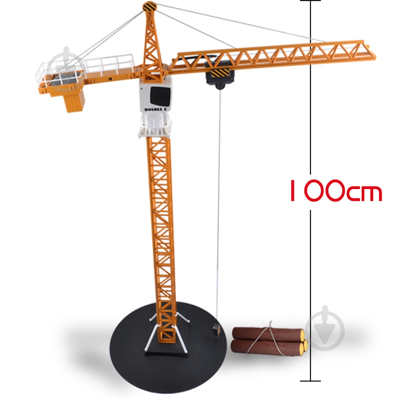 Игрушка на радиоуправлении DOUBLE E Башенный кран E563-003 - фото 2