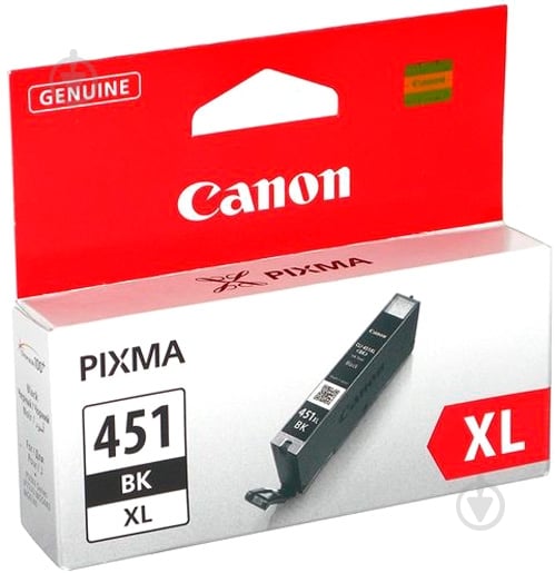 Чернильница Canon CLI-451B XL черный - фото 1