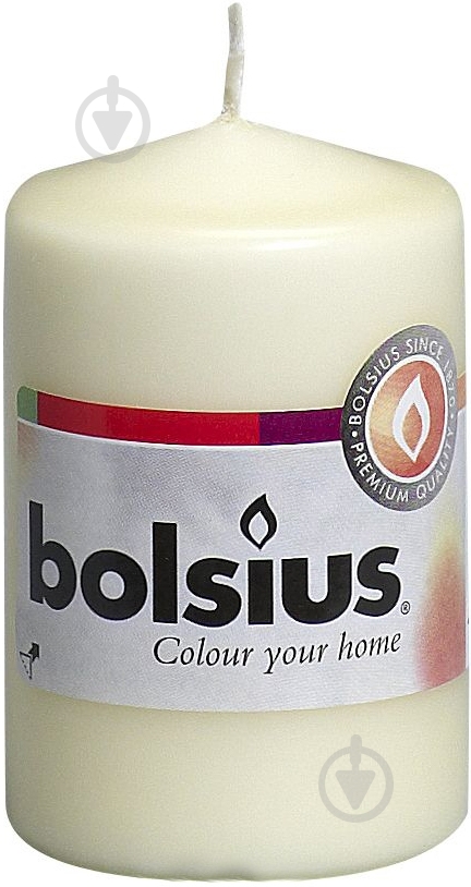Свеча кремовая 8х5 см Bolsius - фото 1 Свеча кремовая 8х5 см Bolsius - фото 1