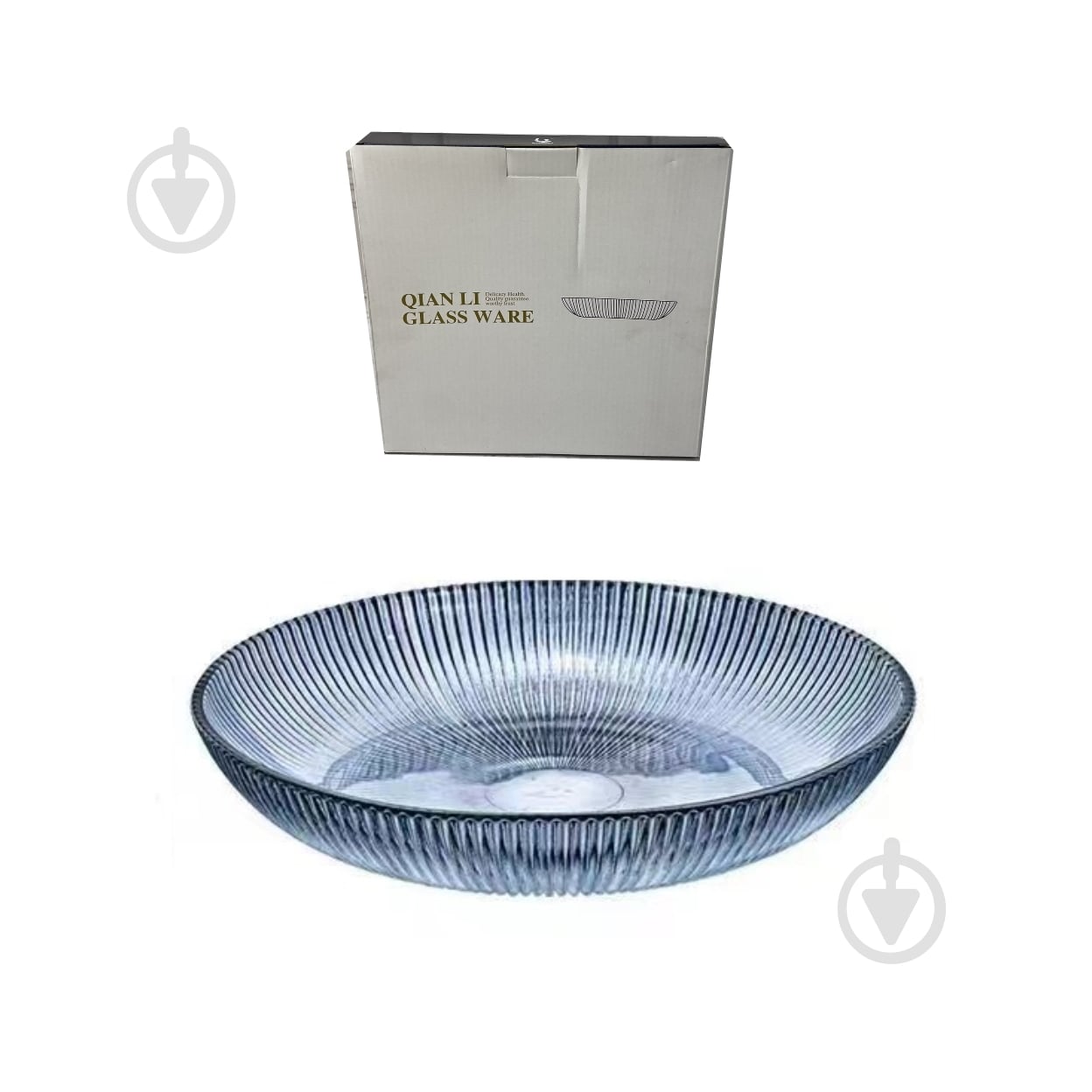 Блюдо сервировочное Helios Elegance 23,2 см P111H-Blue - фото 1
