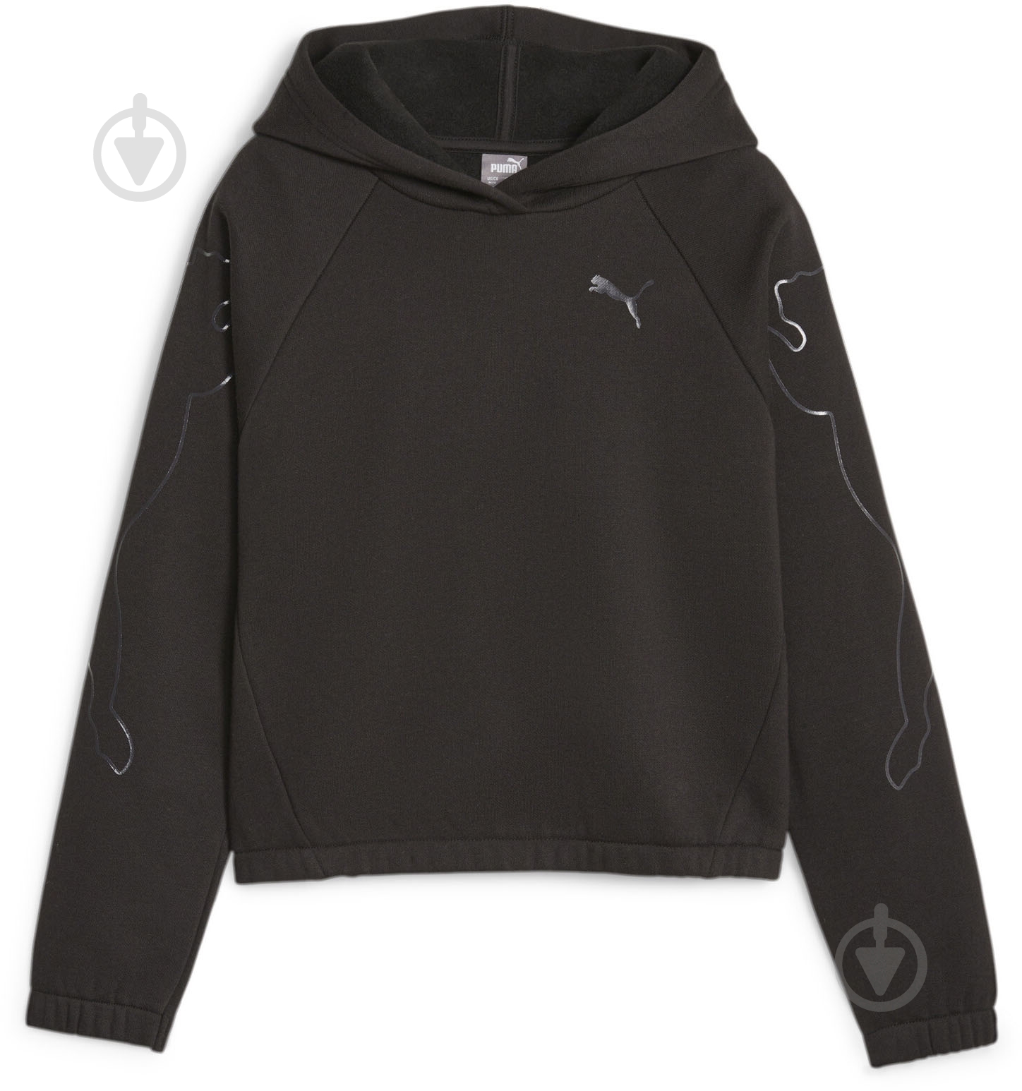 Джемпер Puma PUMA MOTION CAT HOODIE G 67653701 черный - фото 1 Джемпер Puma PUMA MOTION CAT HOODIE G 67653701 черный - фото 1