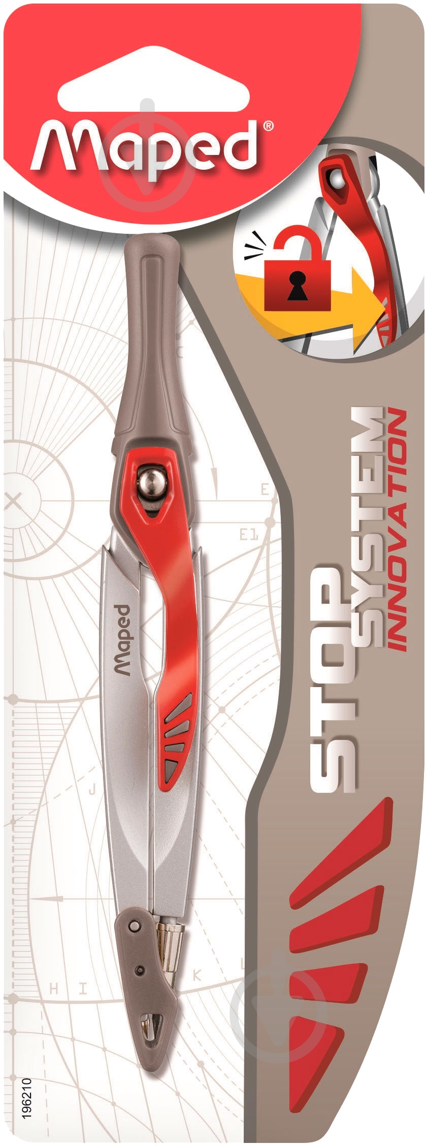 Циркуль stop system innovation MP.196210 Maped - фото 3
