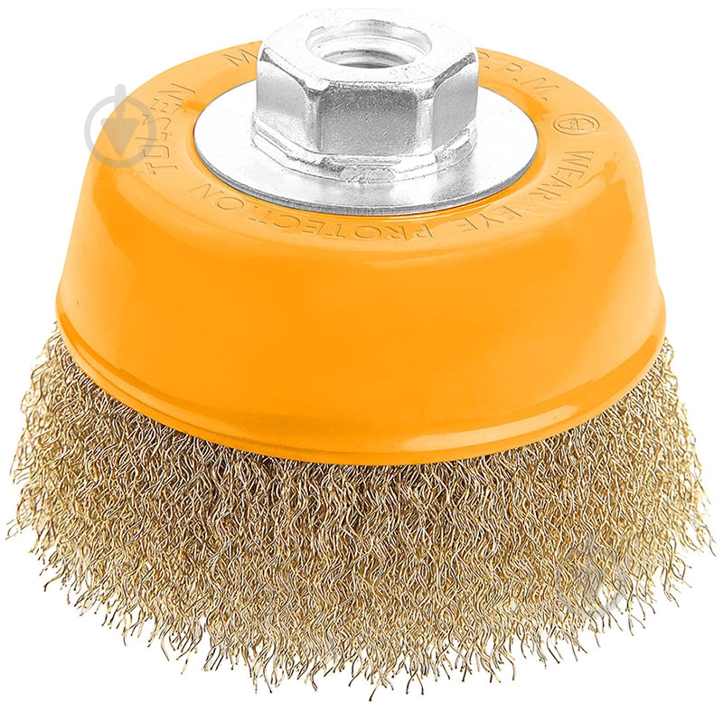 Щетка Чашка 75 мм М14 Tolsen 77601 - фото 1