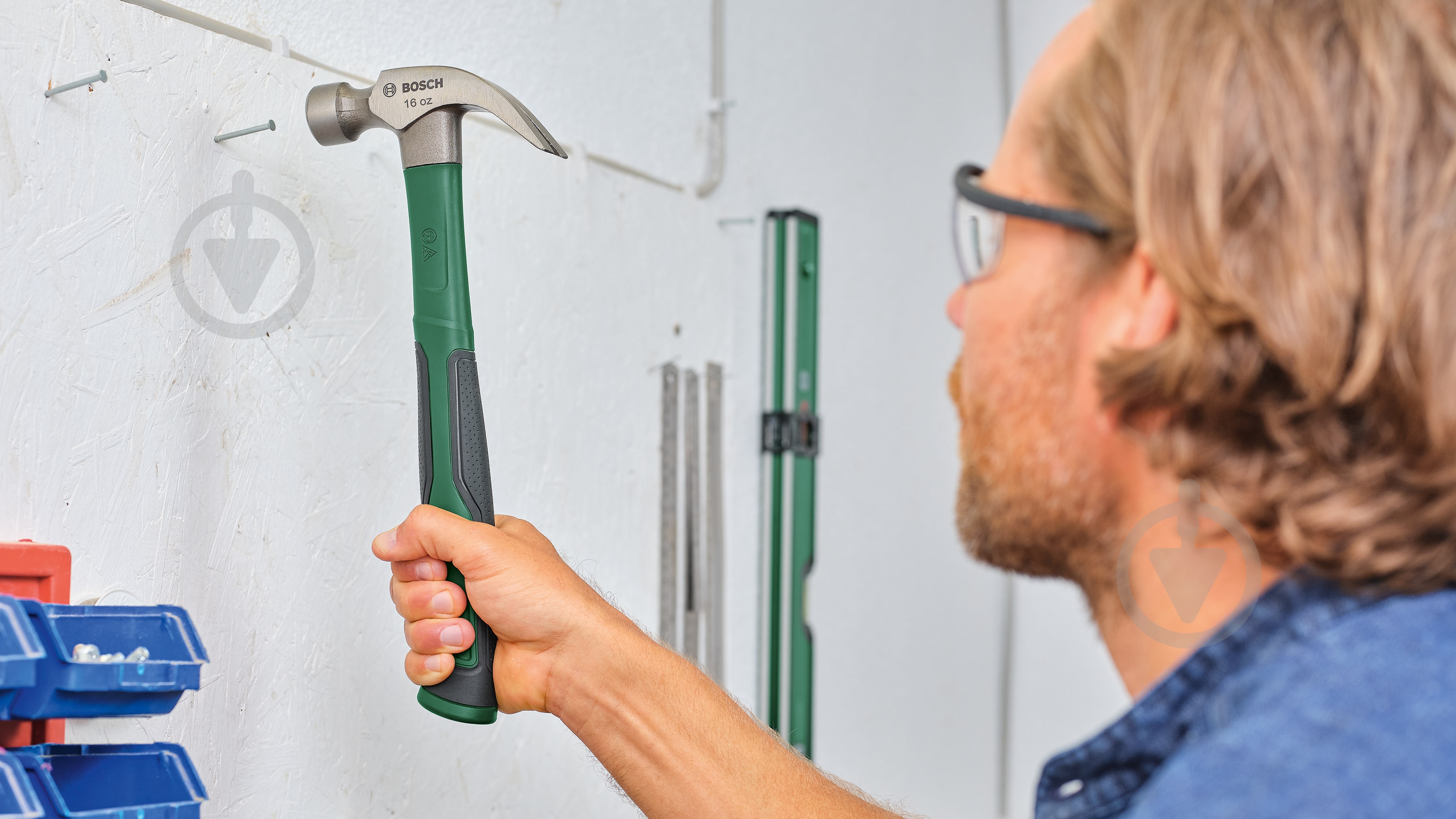 Молоток столярный Bosch 733 г 1600A02ZA2 - фото 3 Молоток столярный Bosch 733 г 1600A02ZA2 - фото 3
