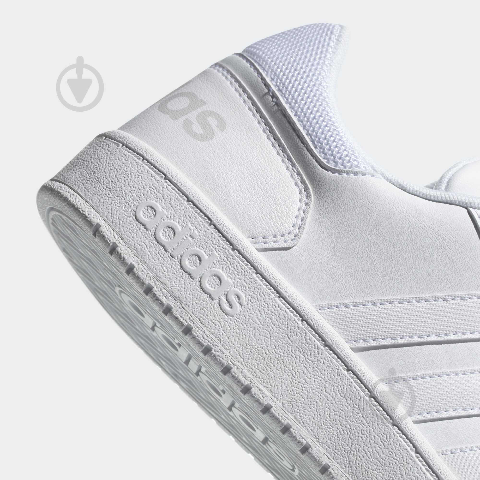 Кроссовки мужские Adidas HOOPS 2.0 DB1085 р.43 1/3 белые - фото 8 Кроссовки мужские Adidas HOOPS 2.0 DB1085 р.43 1/3 белые - фото 8