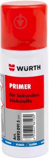 Праймер для клею Plastofix 8930915 WURTH 50 мл - фото 1