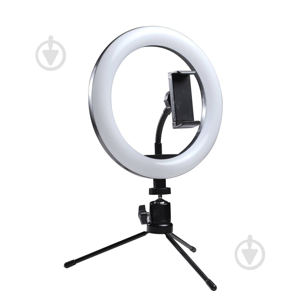 USB-лампа PLATINET LED L8 10W CCT 6000K-4500K-3000K d20 см 1x10 Вт чорно-білий - фото 1