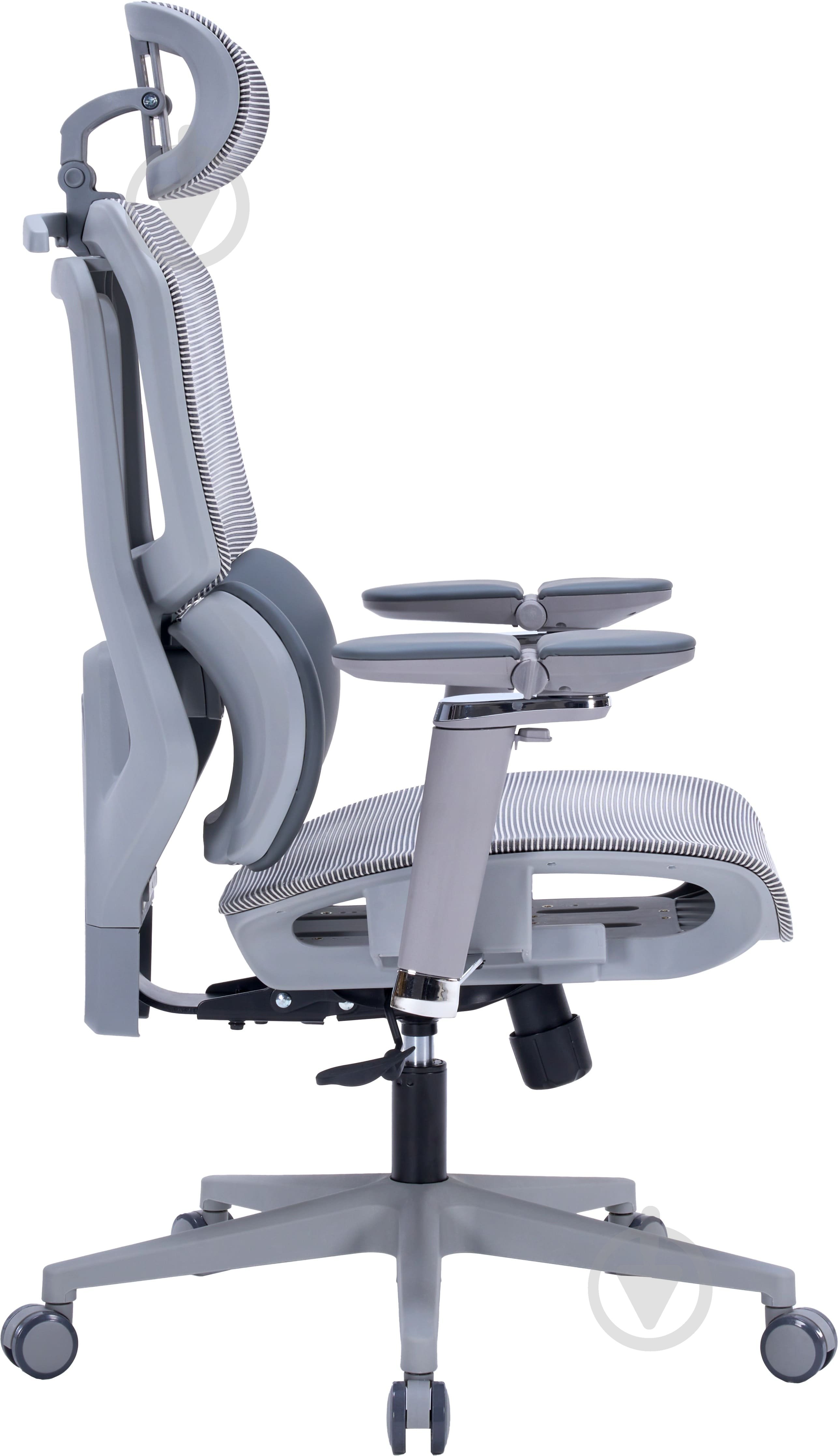 Кресло офисное OfficePro Unity OC710G Grey серый - фото 3