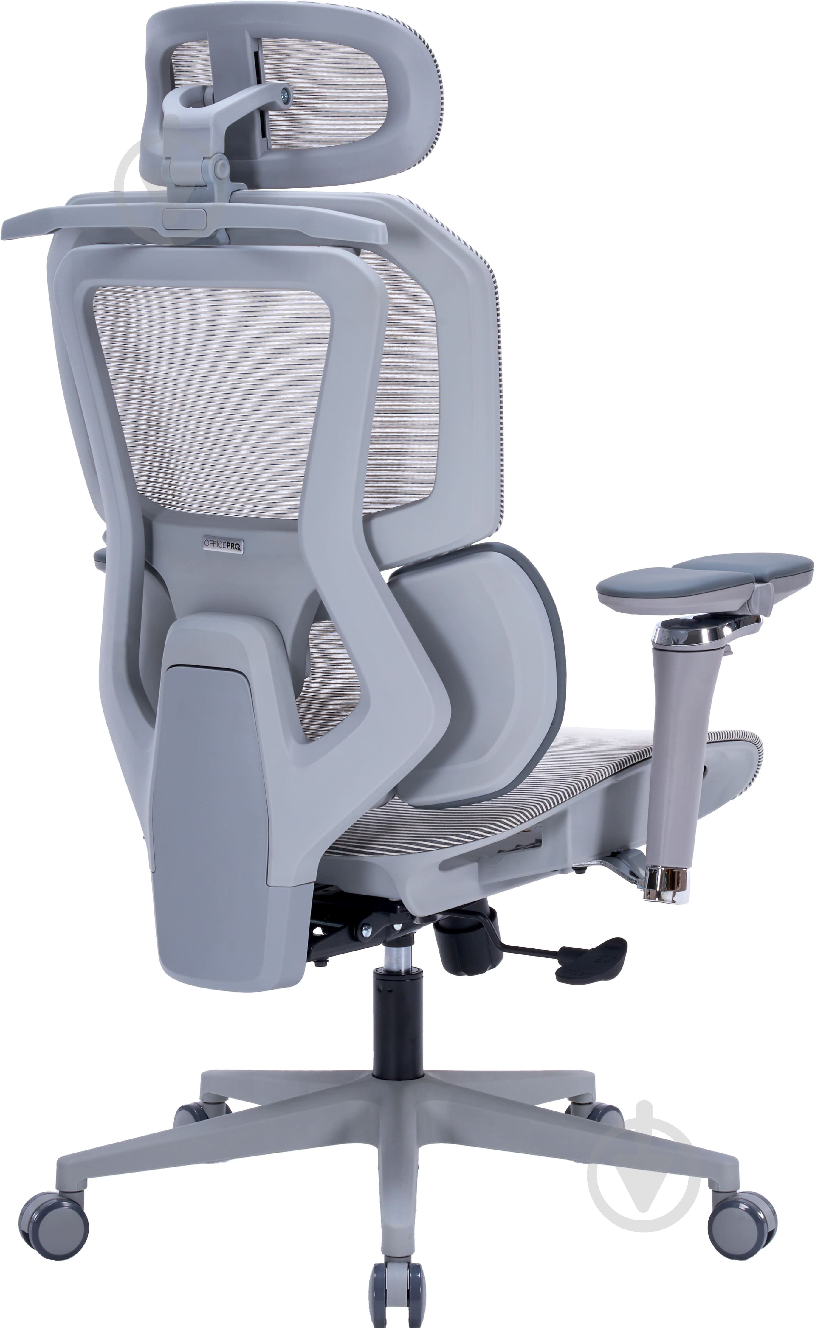 Кресло офисное OfficePro Unity OC710G Grey серый - фото 5