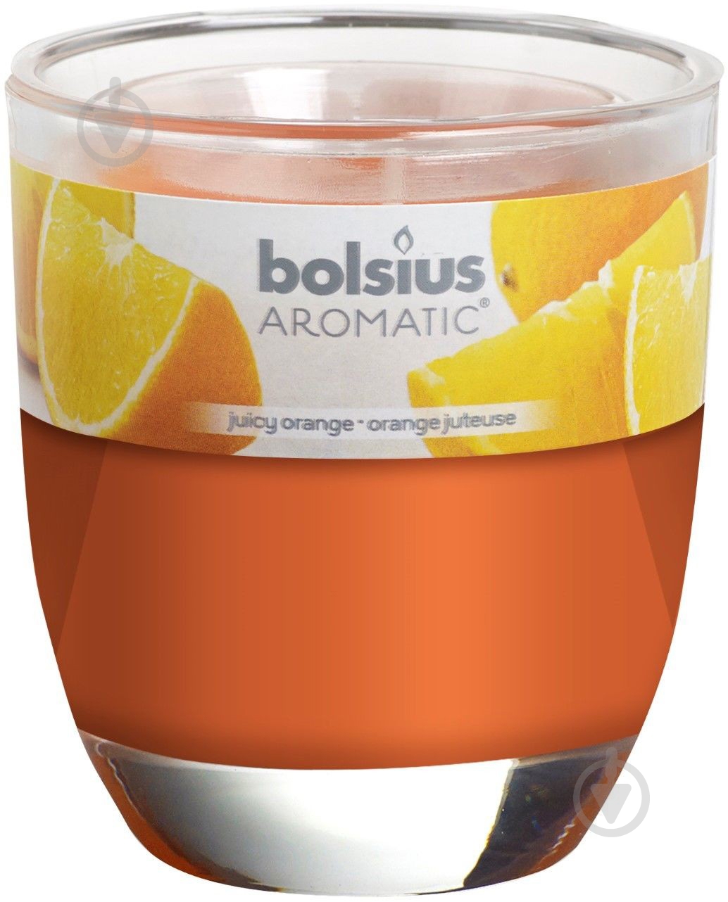 Свеча ароматическая Bolsius Апельсин 8х7 см - фото 1