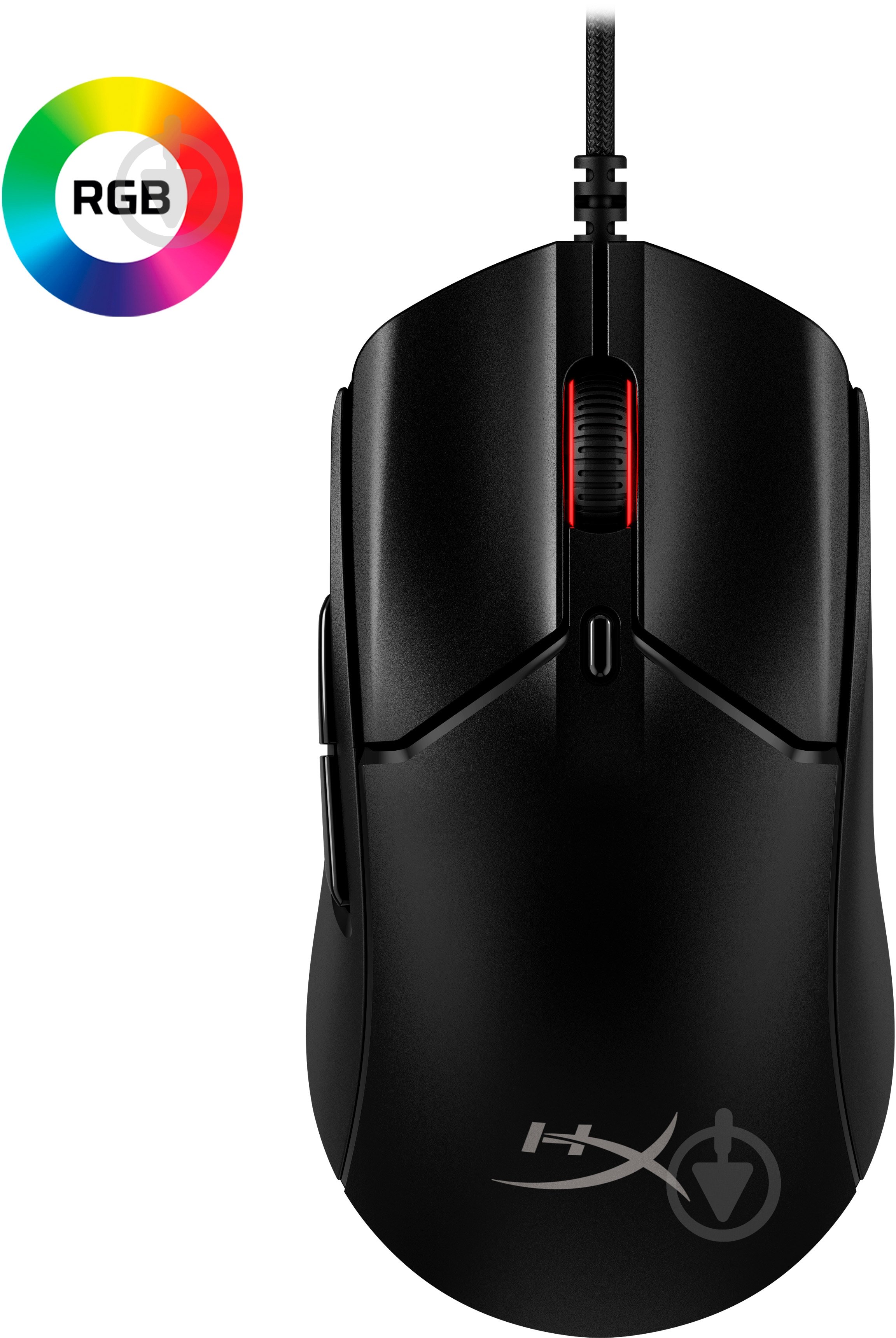 Миша HyperX Pulsefire Haste 2 black (6N0A7AA) - фото 7