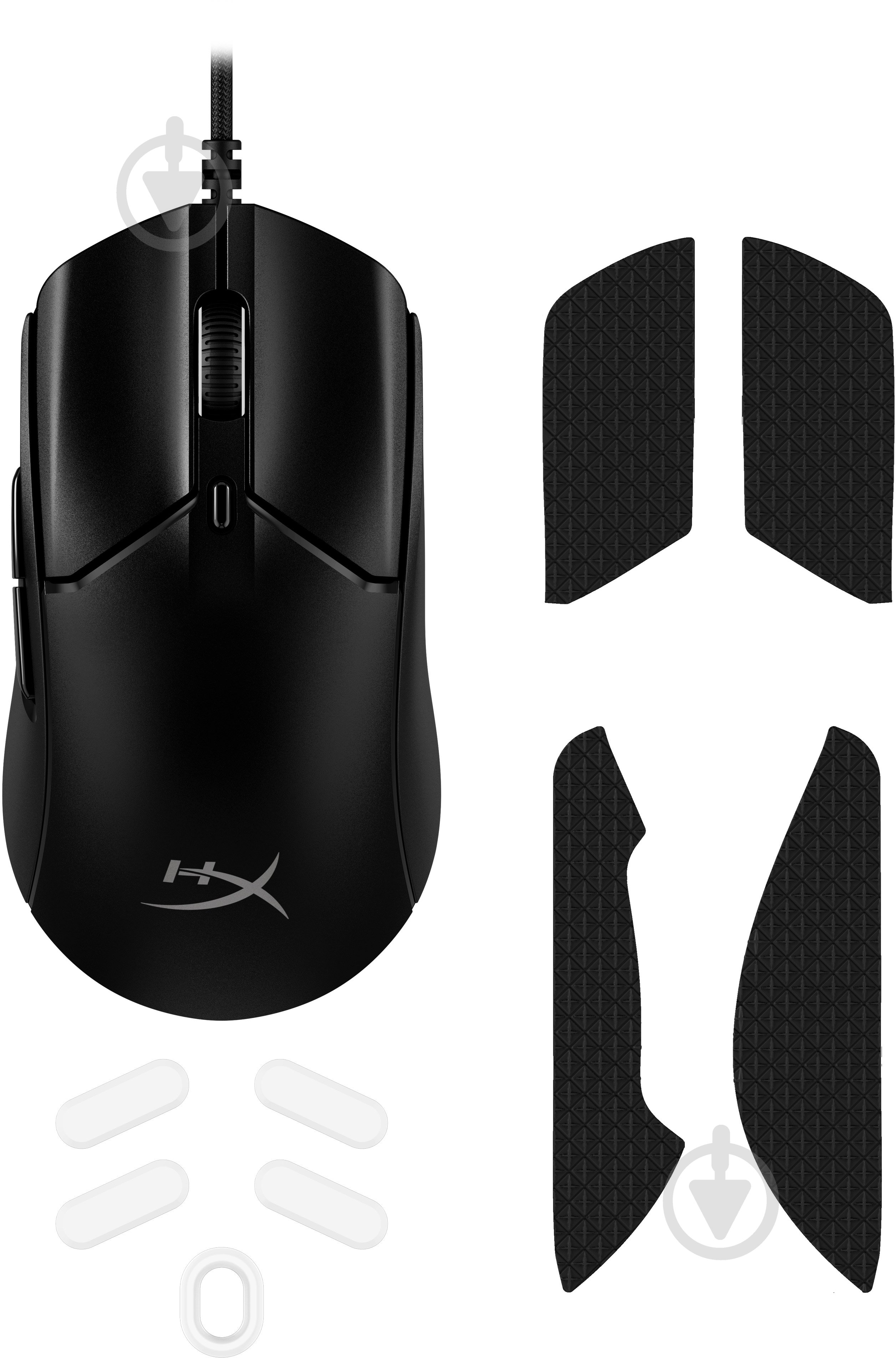 Миша HyperX Pulsefire Haste 2 black (6N0A7AA) - фото 9