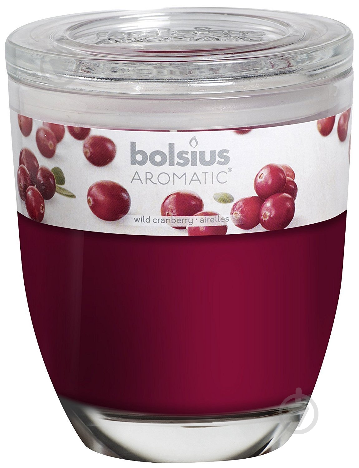 Свеча ароматическая Bolsius Клюква 12х10 см - фото 1