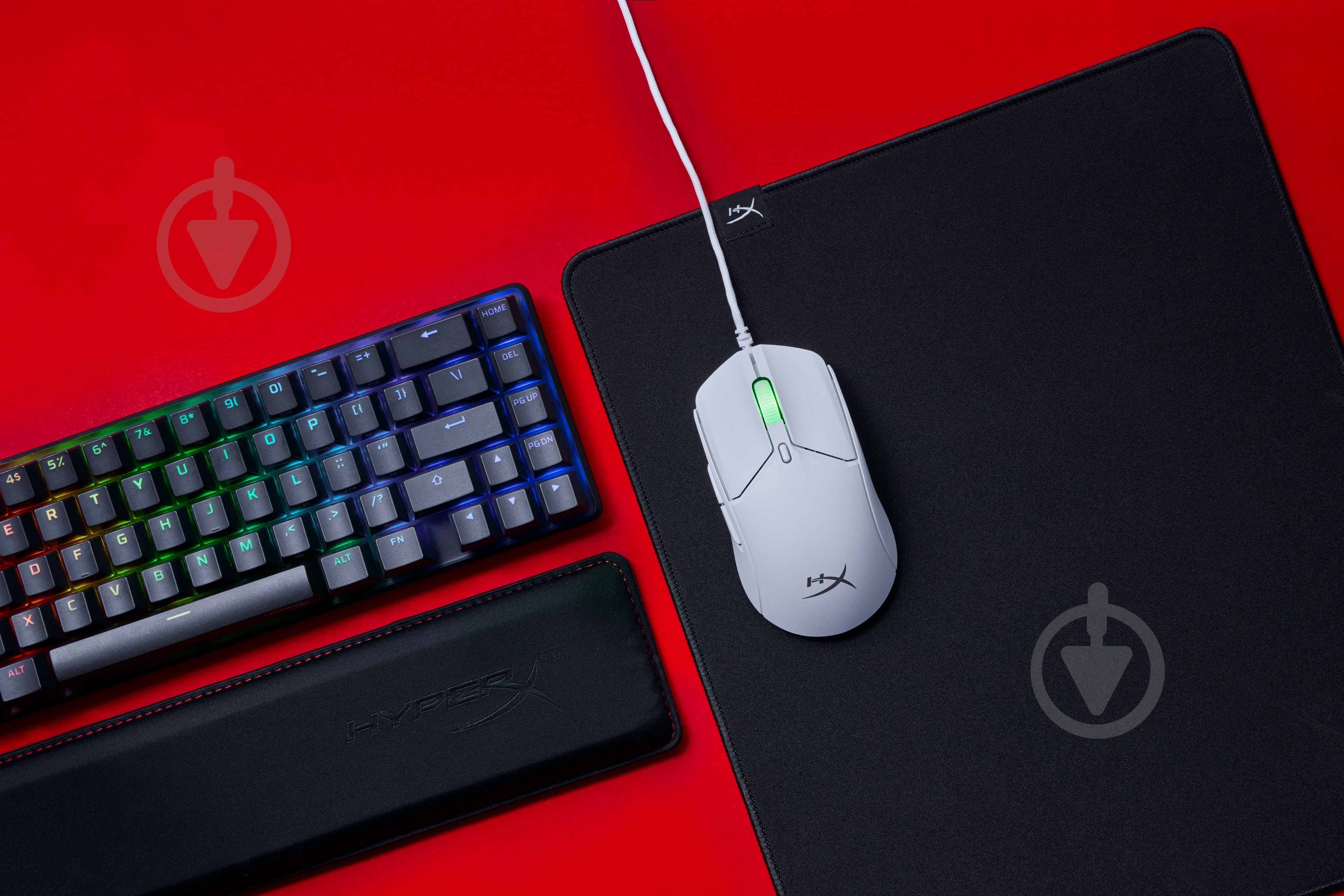 Миша HyperX Pulsefire Haste 2 white (6N0A8AA) - фото 14