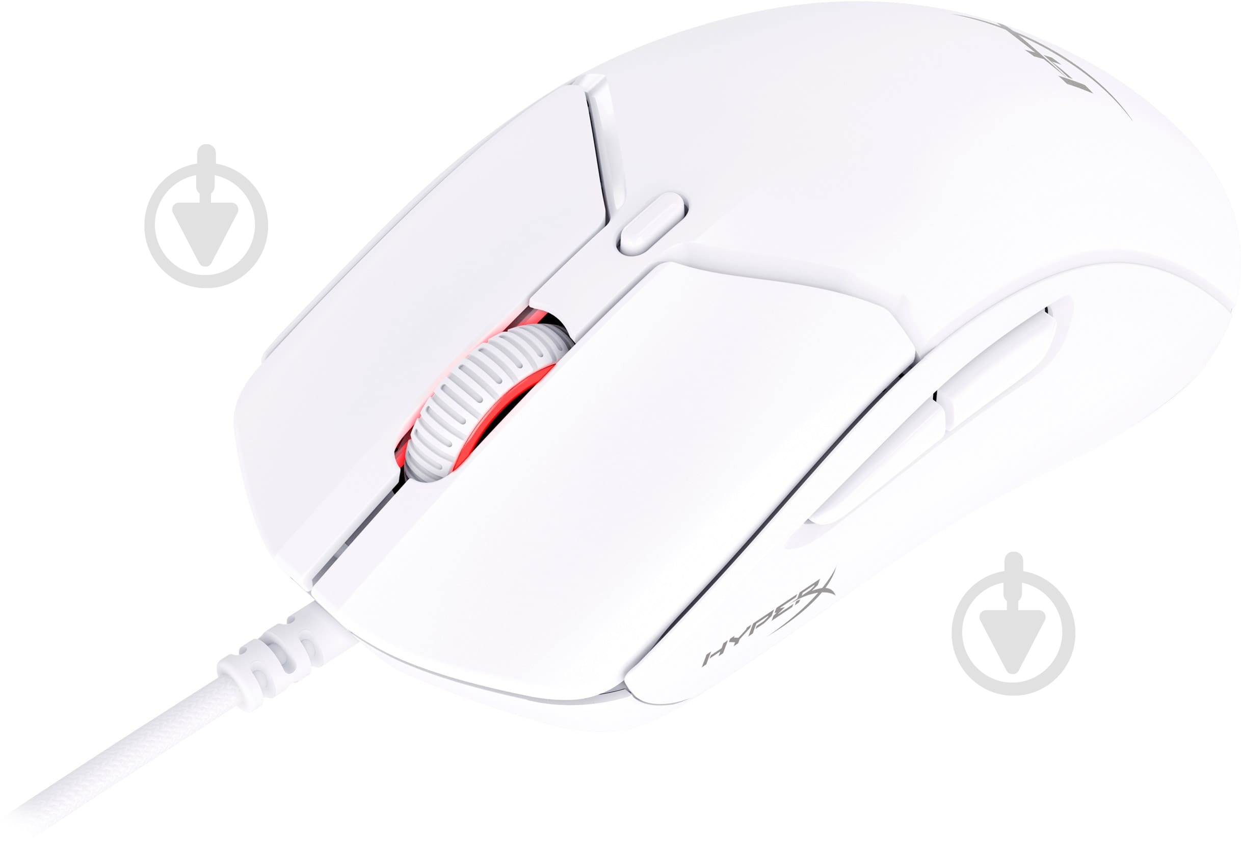 Миша HyperX Pulsefire Haste 2 white (6N0A8AA) - фото 2