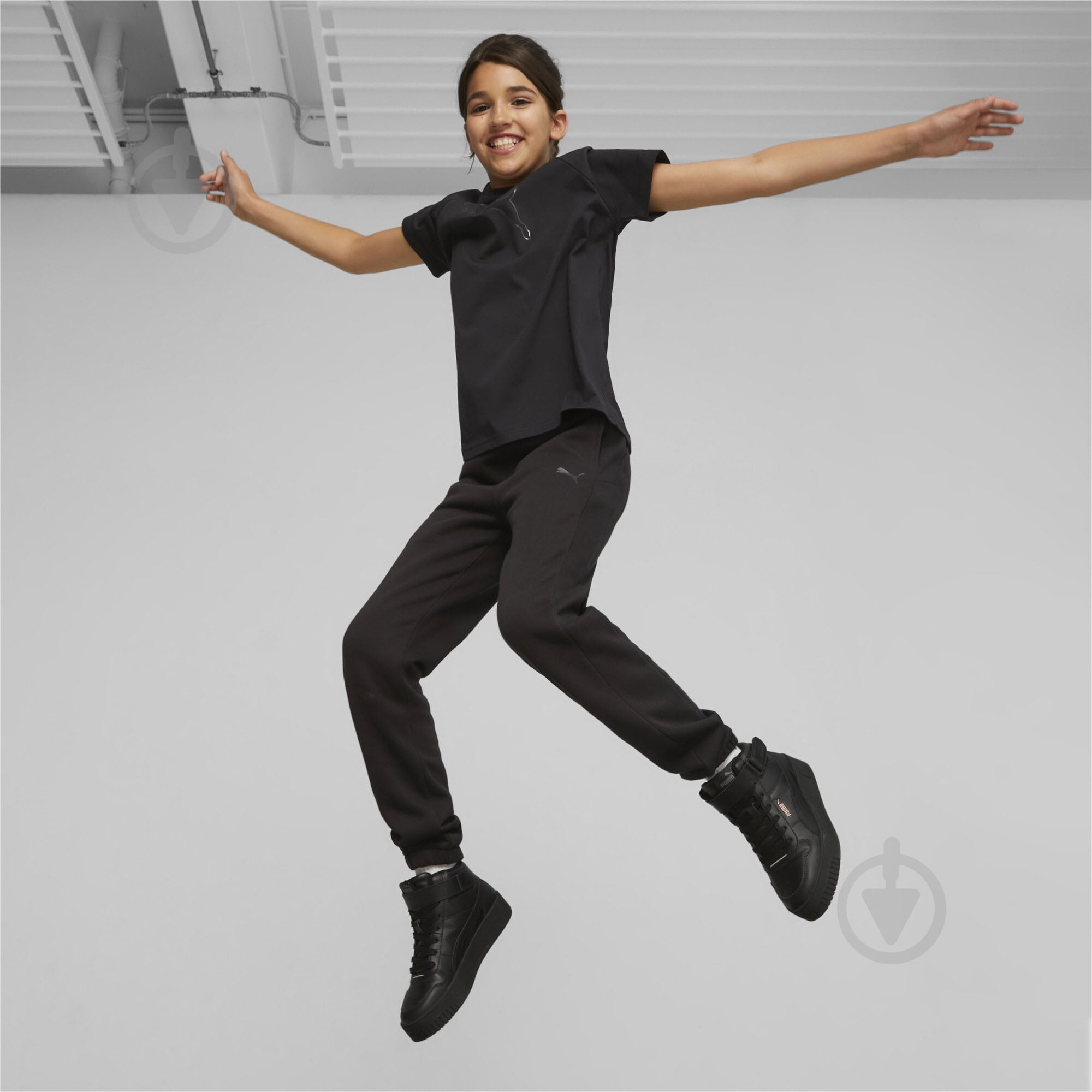 Брюки Puma PUMA MOTION STRAIGHT PANTS G 67654001 р. 164 черный - фото 4 Брюки Puma PUMA MOTION STRAIGHT PANTS G 67654001 р. 164 черный - фото 4