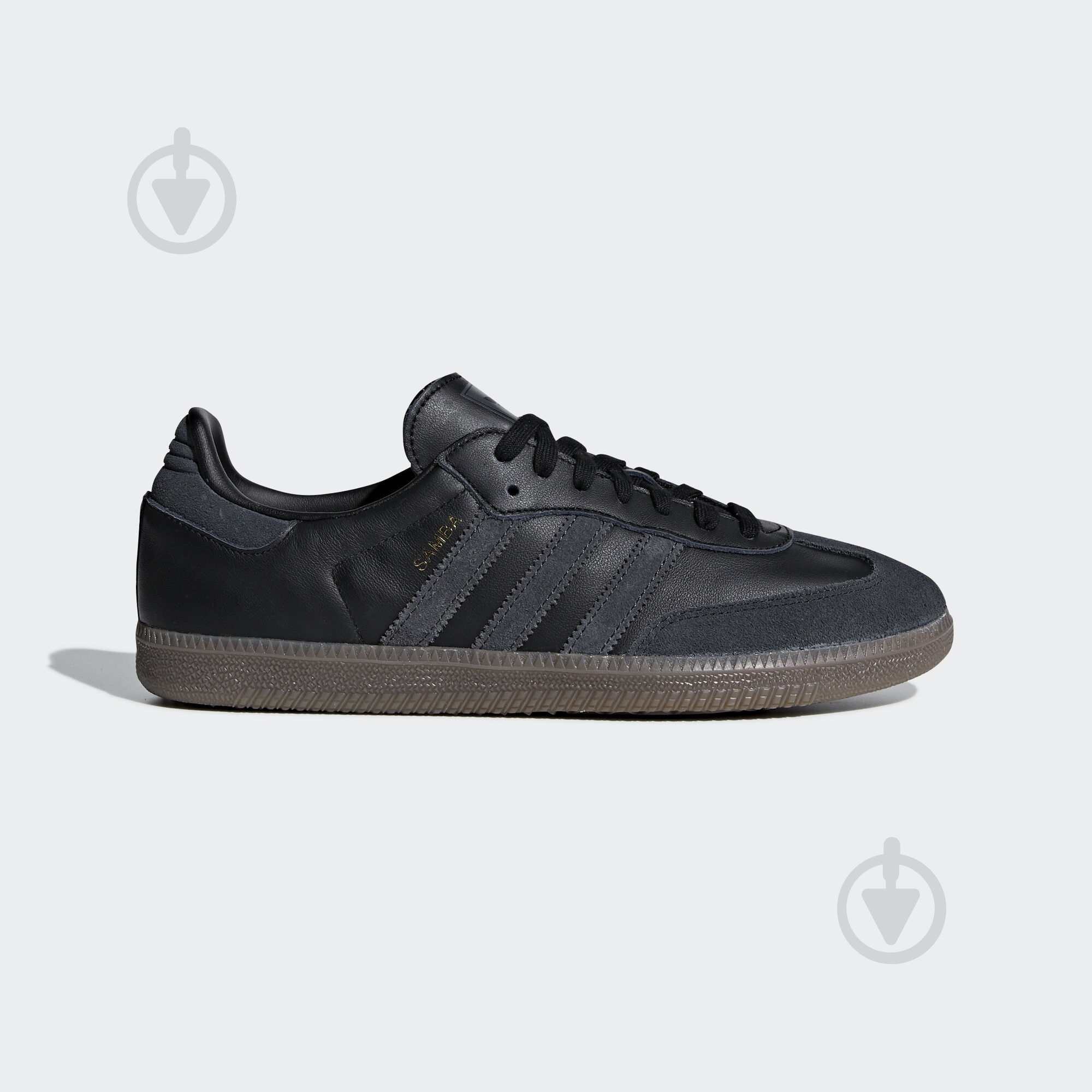 Кроссовки мужские Adidas SAMBA OG DB3010 р.43 1/3 черные - фото 11