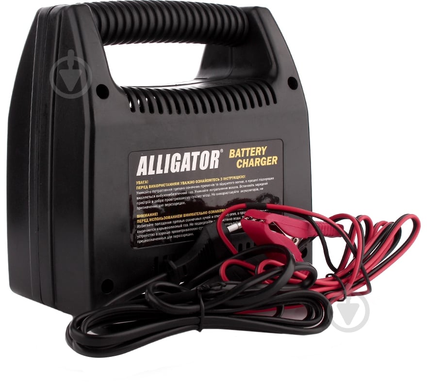 Зарядний пристрій трансформаторний Alligator 6 А 80 А/ч (AC803) - фото 2