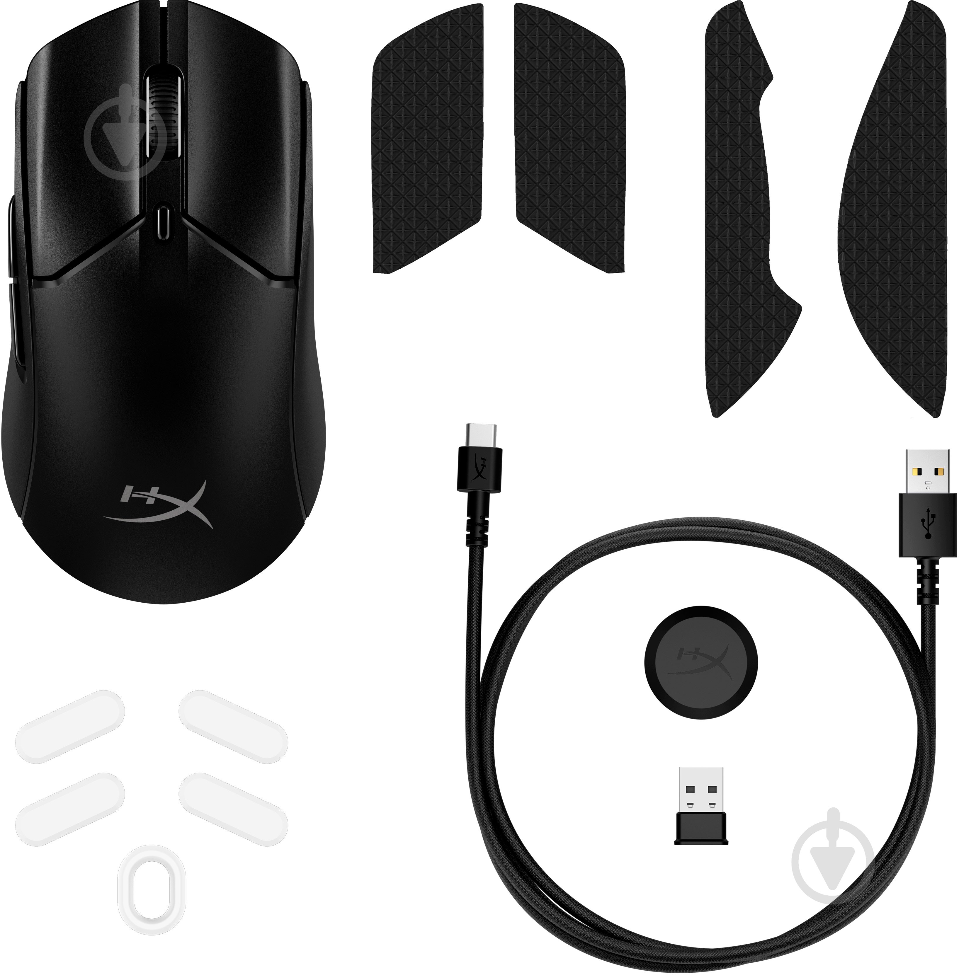 Миша HyperX Pulsefire Haste 2 Wireless black (6N0B0AA) - фото 9