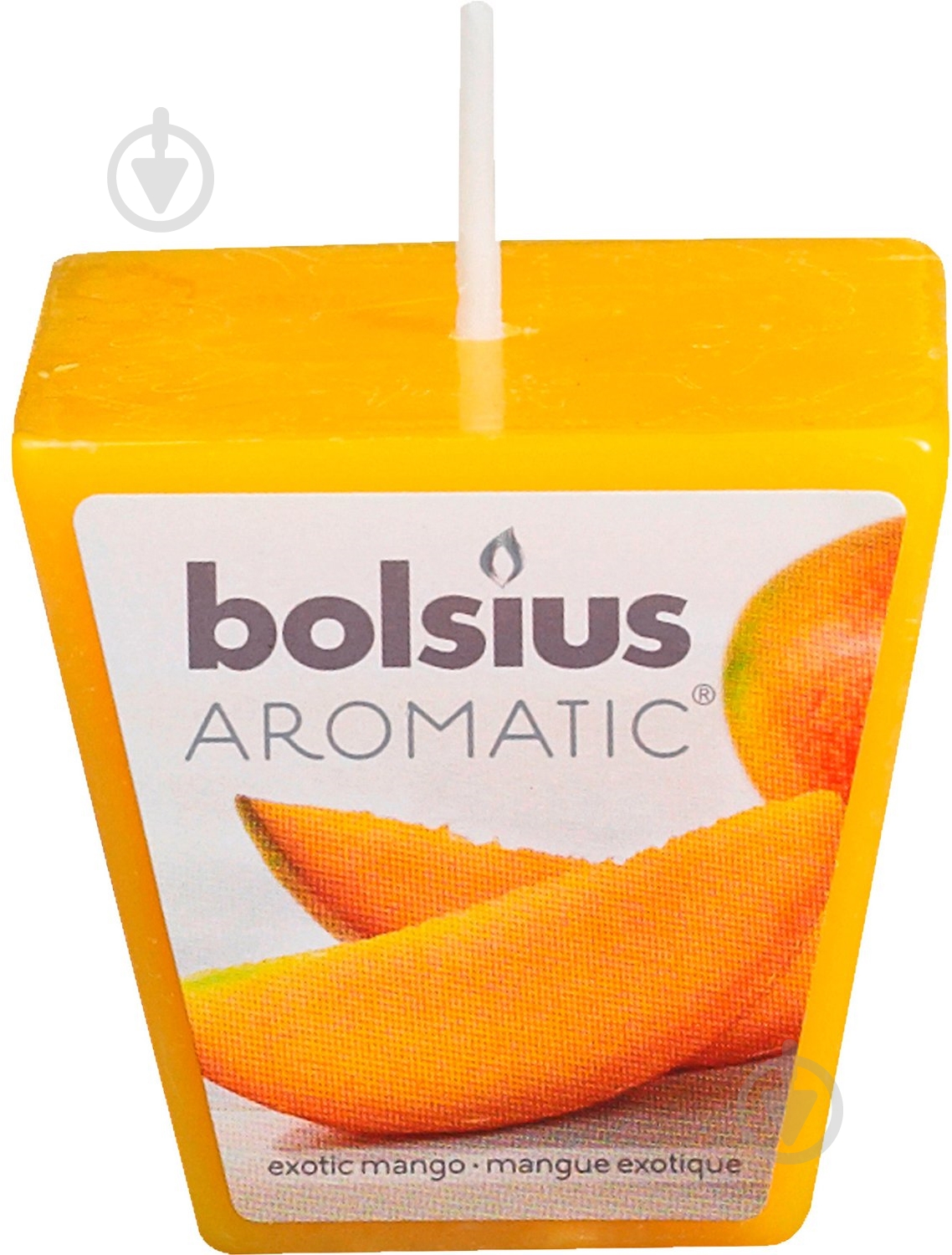 Свеча ароматическая Bolsius Манго 4,7х4,7 см - фото 1