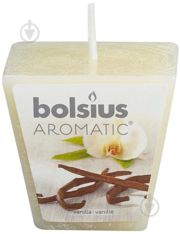 Свічка ароматична Bolsius Ваніль 4,7х4,7 см - фото 1