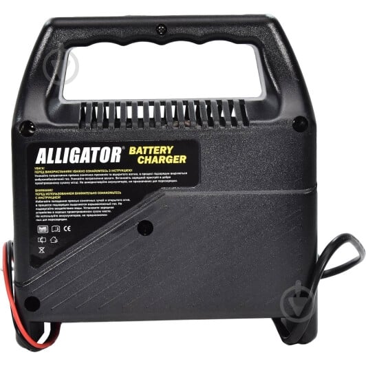 Зарядний пристрій трансформаторний Alligator АКБ/6А,6-12V 6 А 80 А/ч (AC802) - фото 2