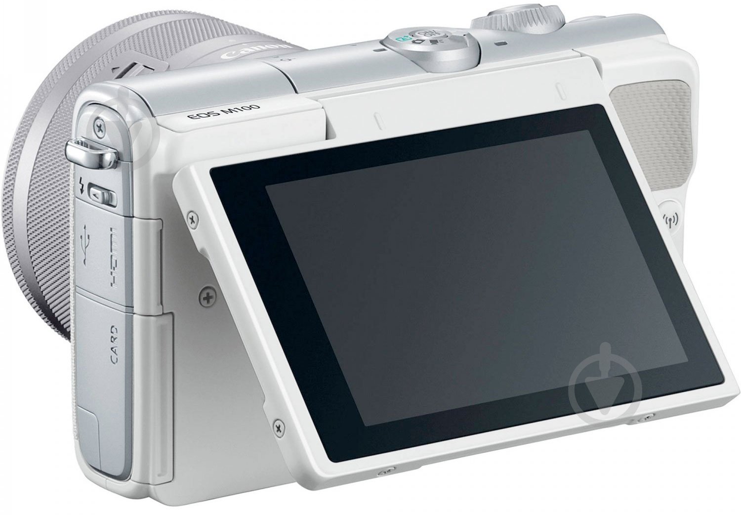 Фотокамера Canon EOS M100 + 15-45 IS STM Kit 2210C048 white - фото 7 Фотокамера Canon EOS M100 + 15-45 IS STM Kit 2210C048 white - фото 7