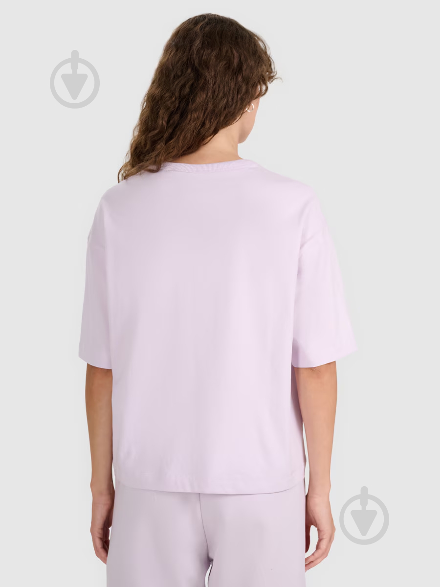 Футболка 4F TSHIRT F2350 4FWAW25TTSHF2350-52S р.L фіолетовий - фото 2 Футболка 4F TSHIRT F2350 4FWAW25TTSHF2350-52S р.L фіолетовий - фото 2