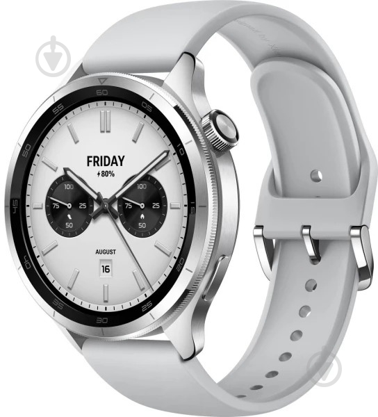 Смарт-годинник Xiaomi Watch S4 silver (1126557) - фото 1
