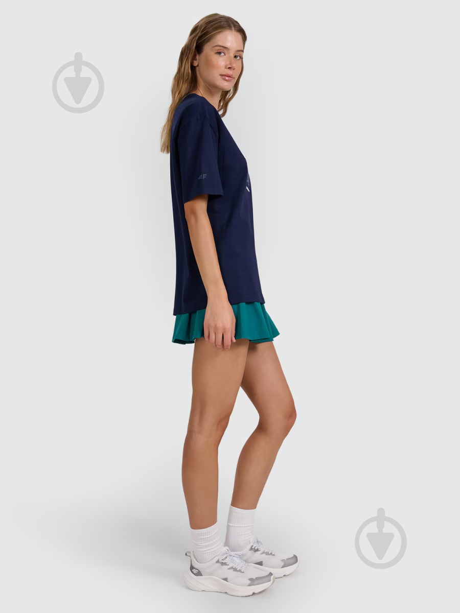 Футболка 4F TSHIRT F3158 4FRAW25TTSHF3158-31S р.M синий - фото 4