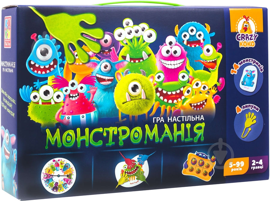 Игра настольная Vladi Toys Монстромания VT8044-23 - фото 1