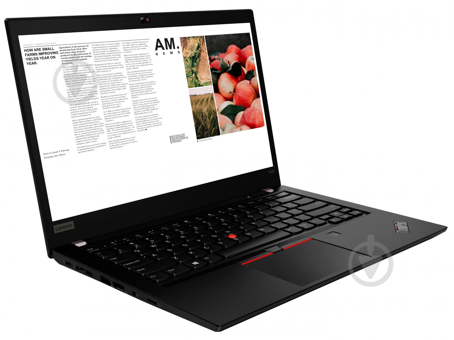 Ноутбук Lenovo ThinkPad T490 14" (20N2006SRT) black - фото 3 Ноутбук Lenovo ThinkPad T490 14" (20N2006SRT) black - фото 3