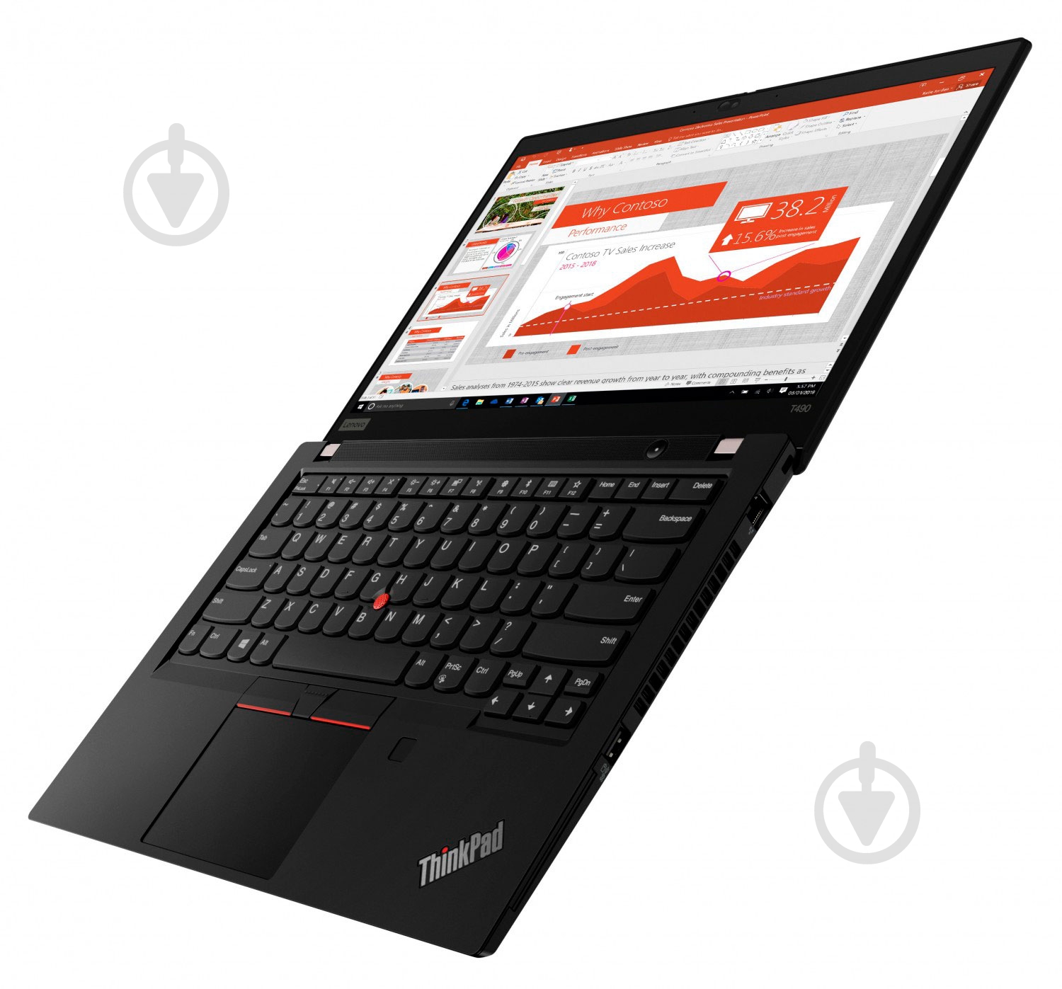 Ноутбук Lenovo ThinkPad T490 14" (20N2006SRT) black - фото 6 Ноутбук Lenovo ThinkPad T490 14" (20N2006SRT) black - фото 6