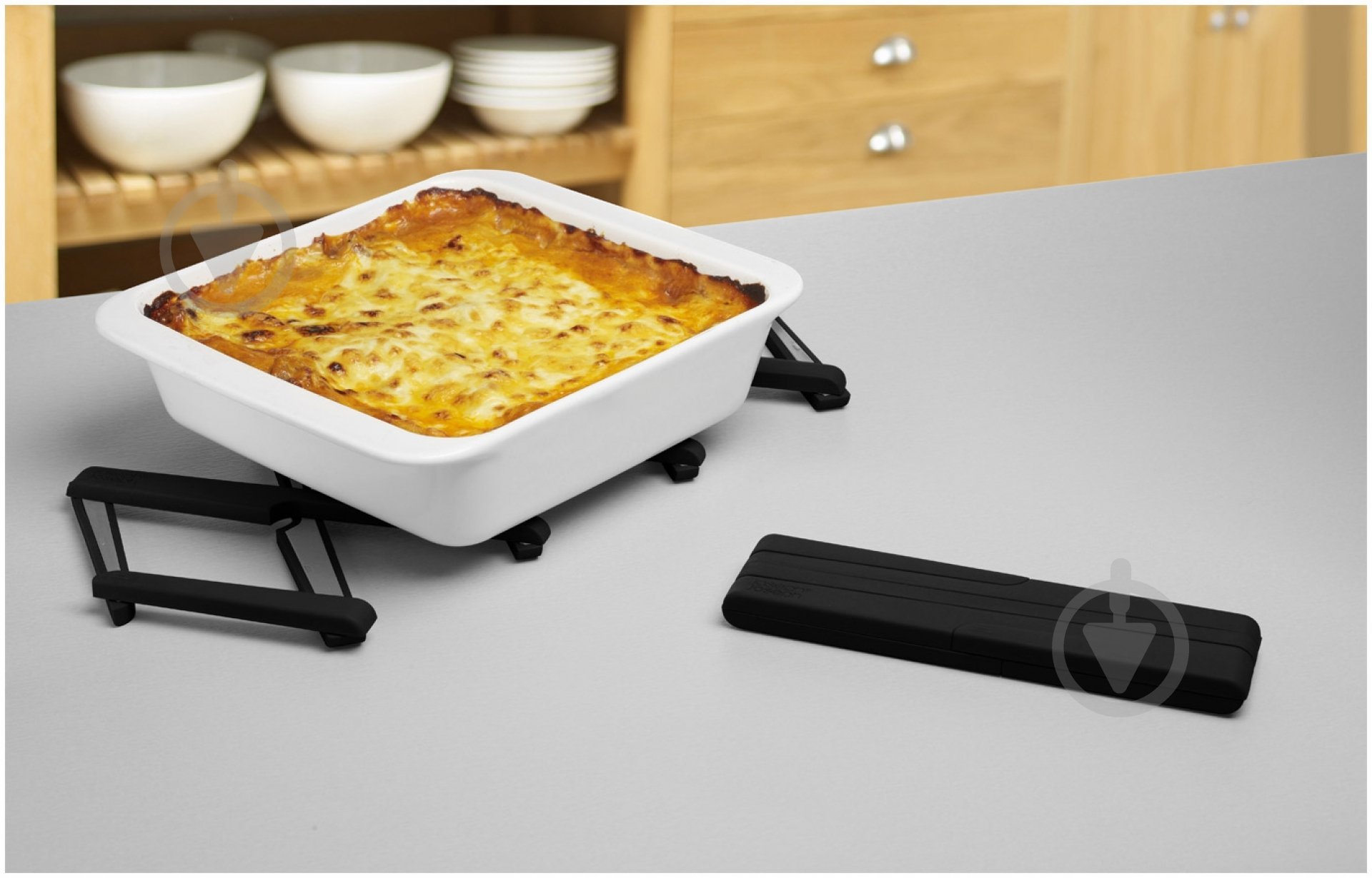 Подставка под горячее Joseph Joseph Stretch 55x14x15 см черная - фото 3