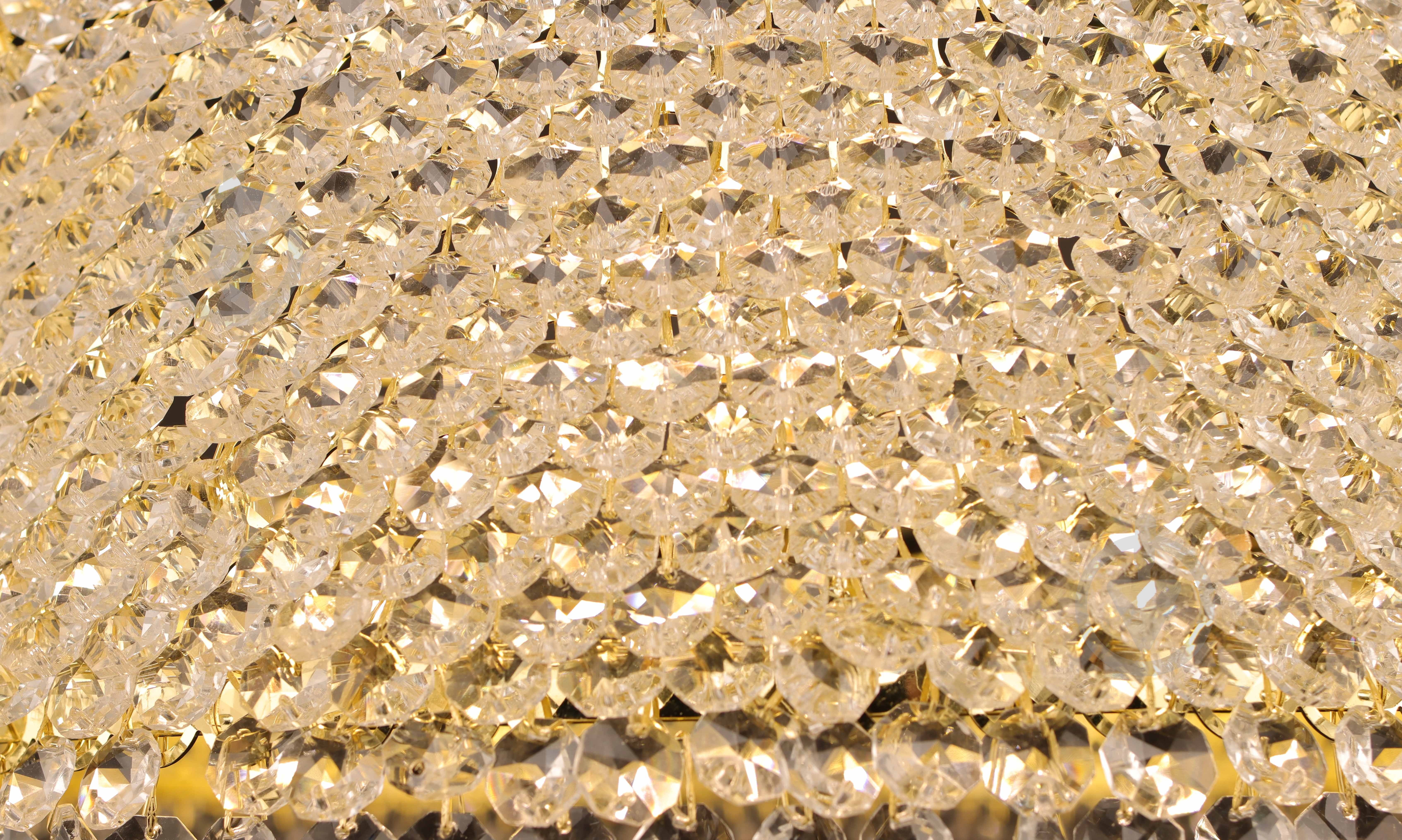 Люстра потолочная Sensio Chateau 6x40 Вт E14 золотой ALPL-PLP275-40 - фото 5