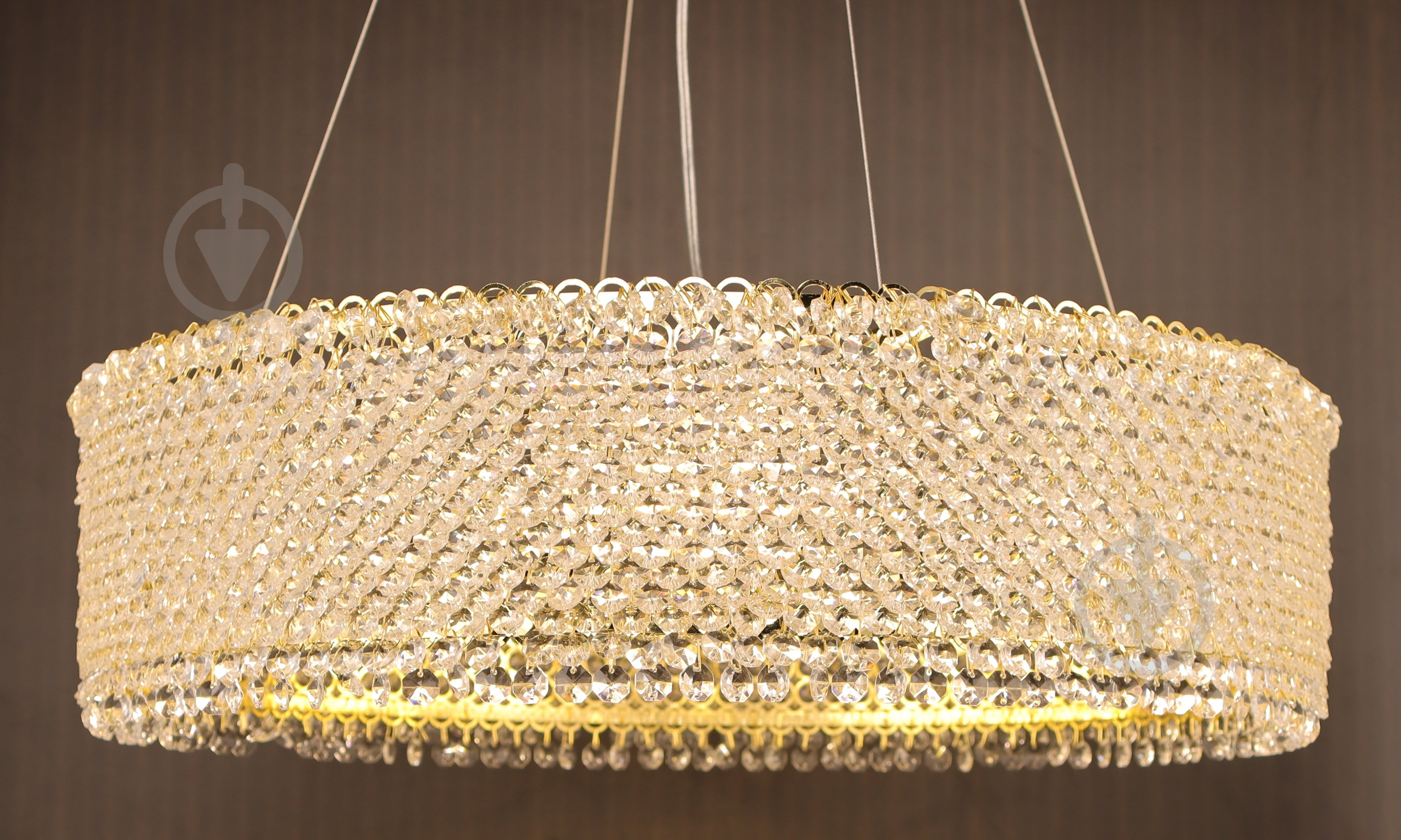 Люстра потолочная Sensio Chateau 6x40 Вт E14 золотой ALPL-PLP275-40 - фото 3