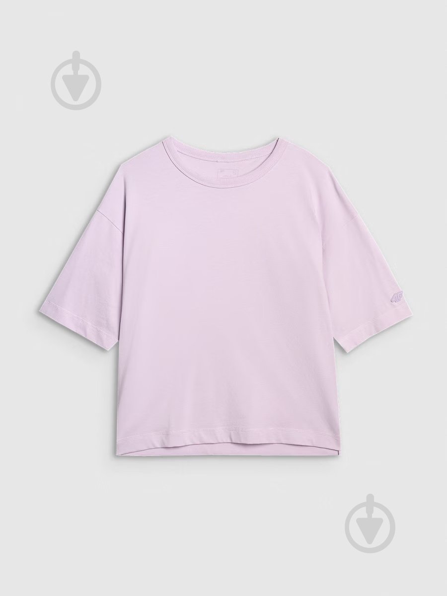 Футболка 4F TSHIRT F2350 4FWAW25TTSHF2350-52S р.M фіолетовий - фото 5 Футболка 4F TSHIRT F2350 4FWAW25TTSHF2350-52S р.M фіолетовий - фото 5