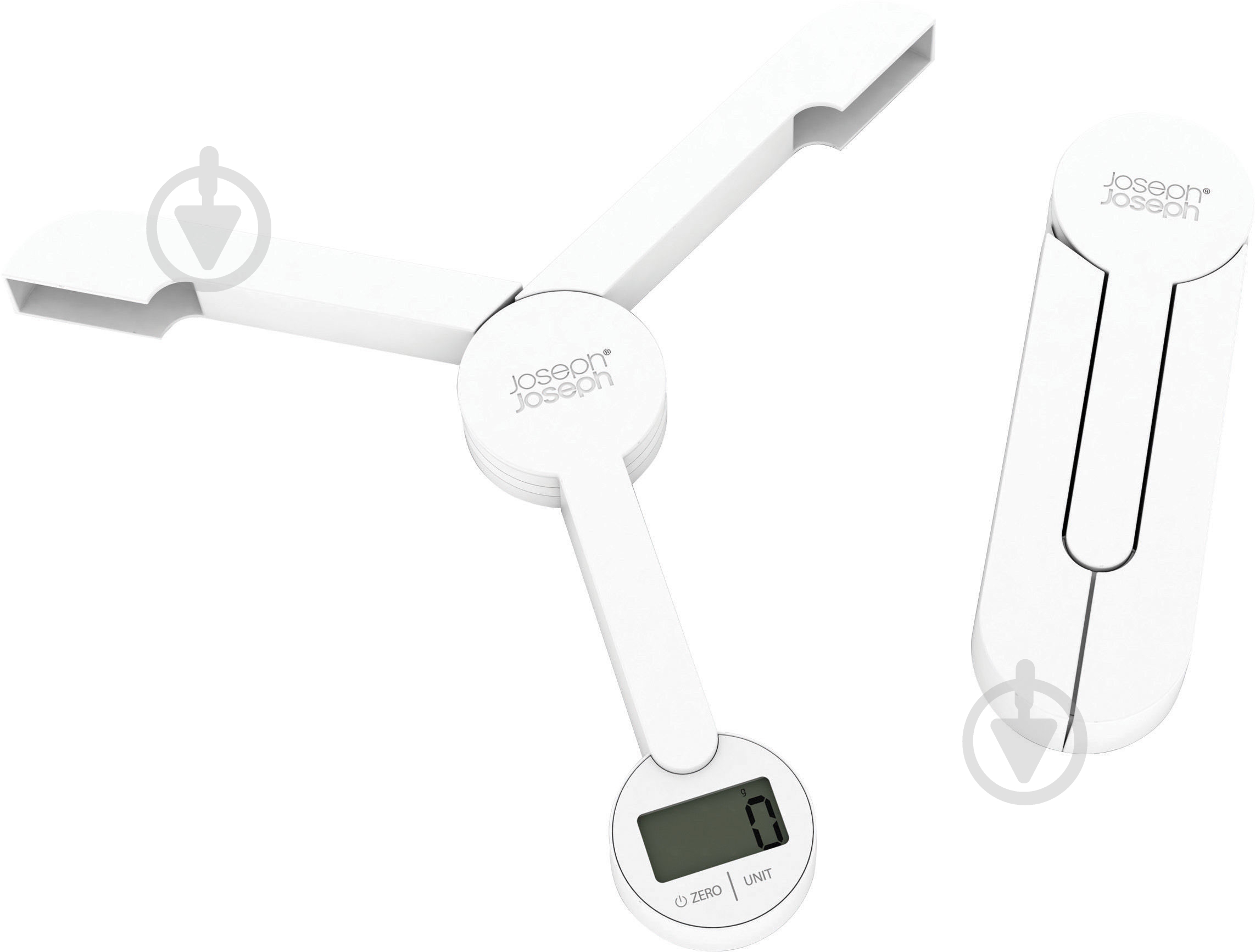 Весы кухонные Joseph Joseph Triscale белые - фото 1