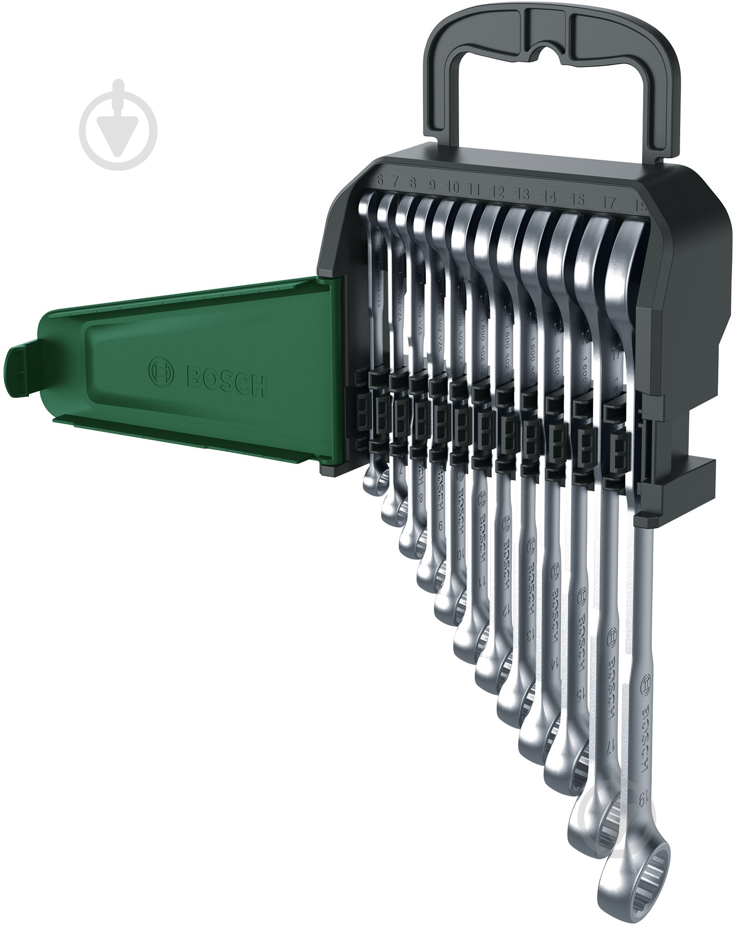 Ключ гаечный Bosch 12 шт. 1600A02Z9D - фото 2