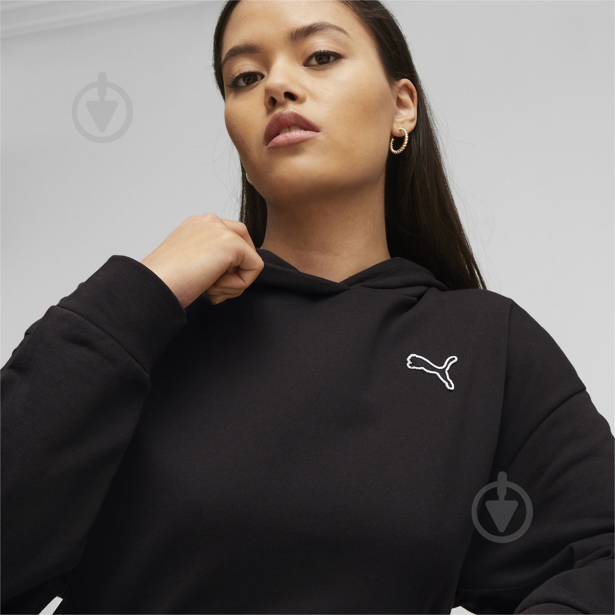 Джемпер Puma BETTER ESSENTIALS HOODIE FL 67680401 р.XS черный - фото 5