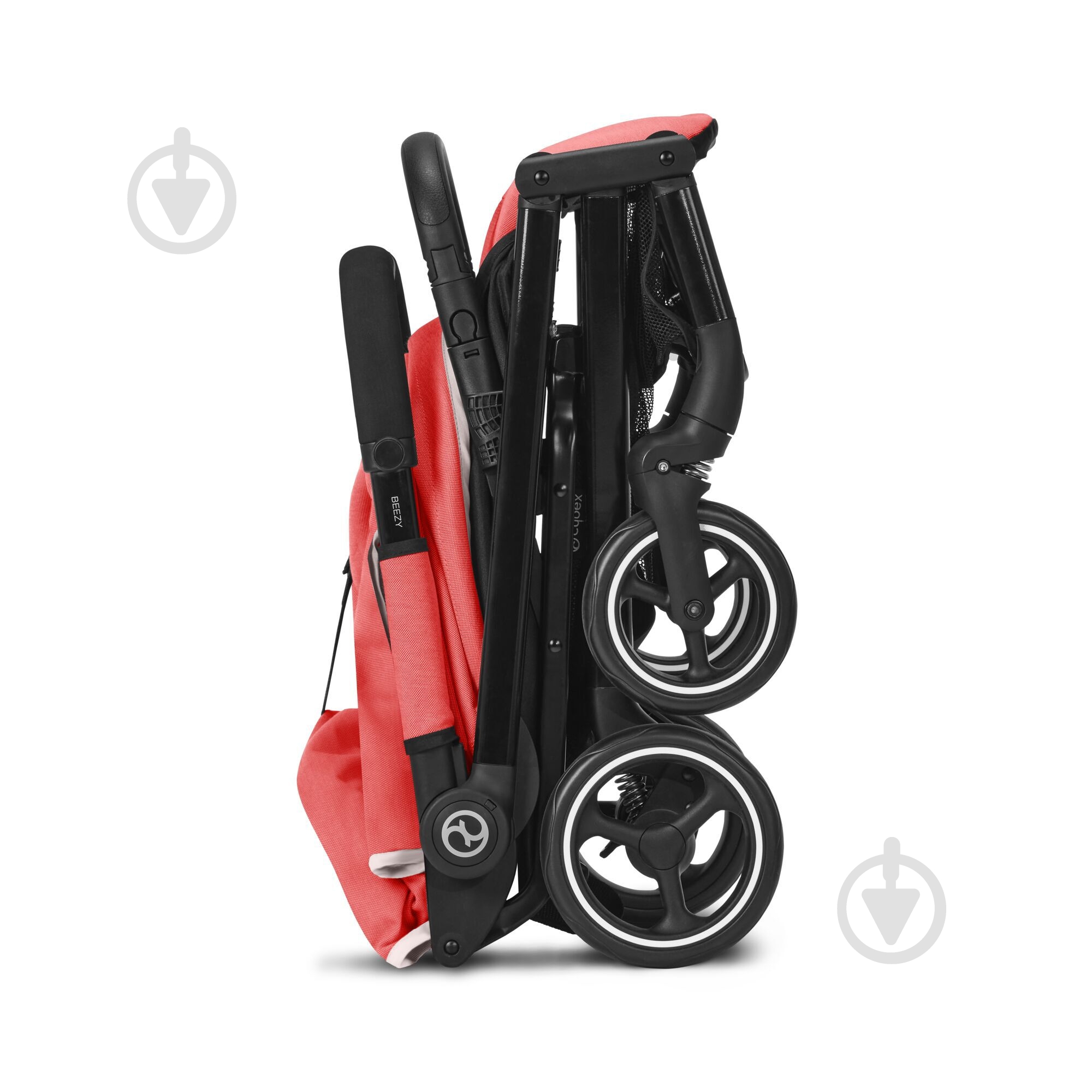 Коляска прогулянкова Cybex Beezy Hibiscus Red (з бампером) - фото 4 Коляска прогулянкова Cybex Beezy Hibiscus Red (з бампером) - фото 4