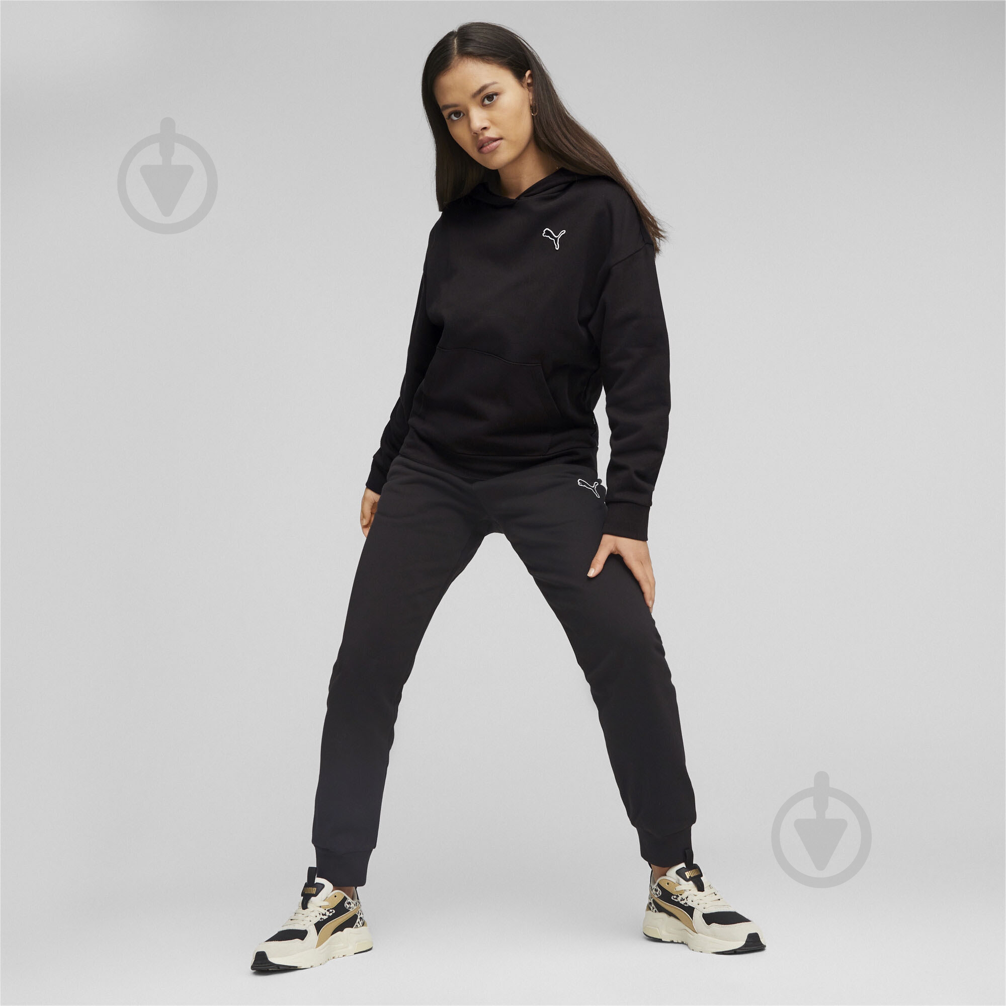 Джемпер Puma BETTER ESSENTIALS HOODIE FL 67680401 р.XL черный - фото 4