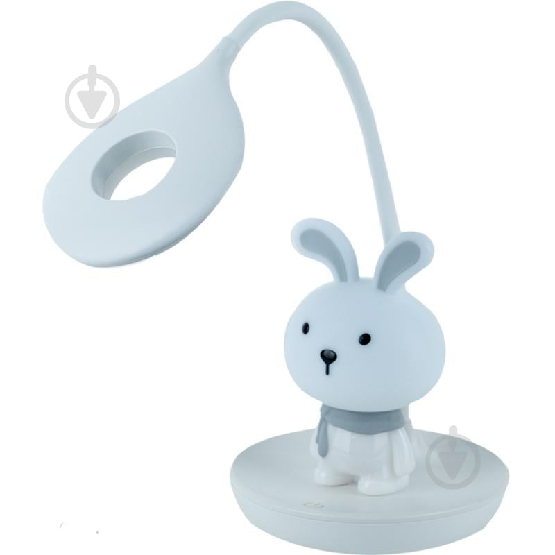 Настільна лампа KITE LED Bunny 2x2,5 Вт білий K24-492-1-1 - фото 3 Настільна лампа KITE LED Bunny 2x2,5 Вт білий K24-492-1-1 - фото 3