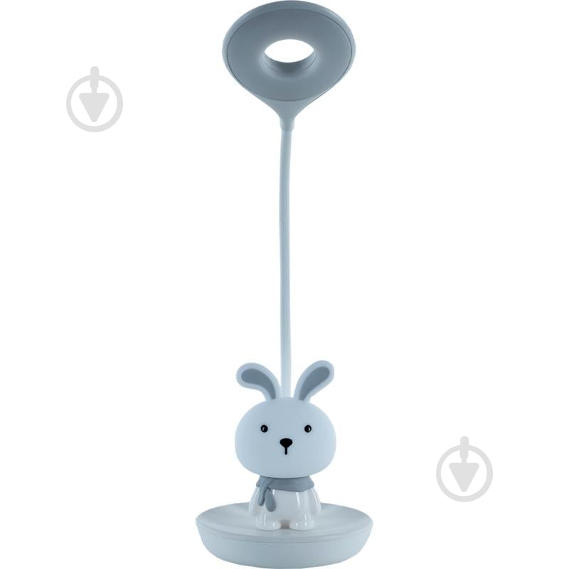 Настільна лампа KITE LED Bunny 2x2,5 Вт білий K24-492-1-1 - фото 1 Настільна лампа KITE LED Bunny 2x2,5 Вт білий K24-492-1-1 - фото 1
