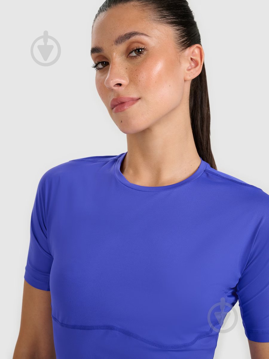 Майка 4F TSHIRT FNK F1518 4FWAW25TFTSF1518-36S р.S фиолетовый - фото 3