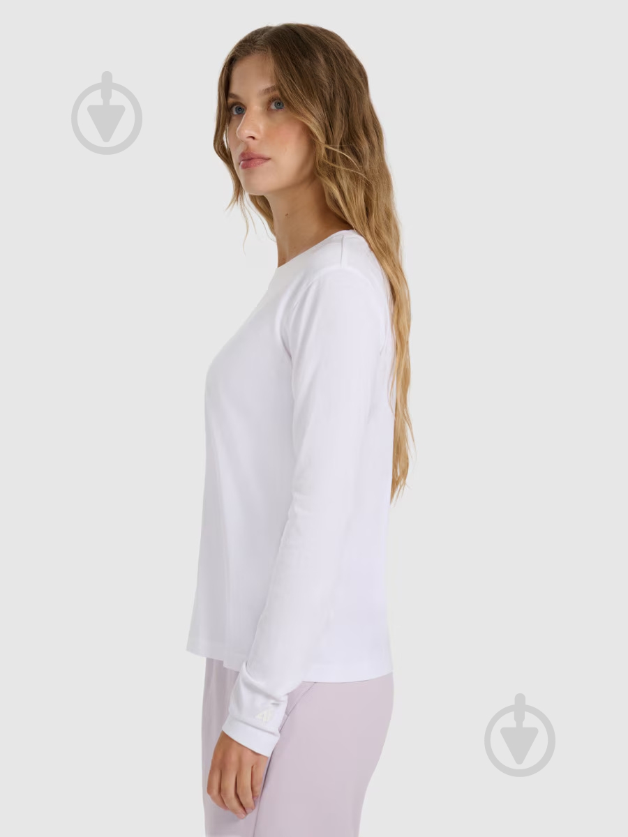 Футболка 4F LONGSLEEVE F431 4FWMM00TLONF431-10S р.XL белый - фото 3 Футболка 4F LONGSLEEVE F431 4FWMM00TLONF431-10S р.XL белый - фото 3