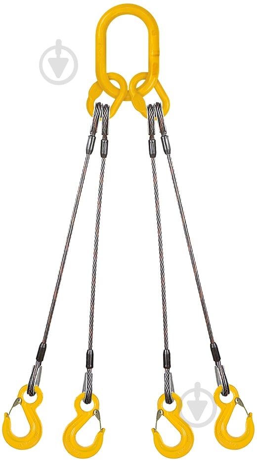 Строп канатный  четирьохвитковой 4СК 3,2х2000 - фото 1