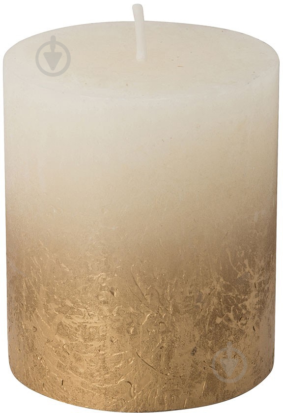 Свеча Рустик кремовая 8х6,8 см Bolsius - фото 1